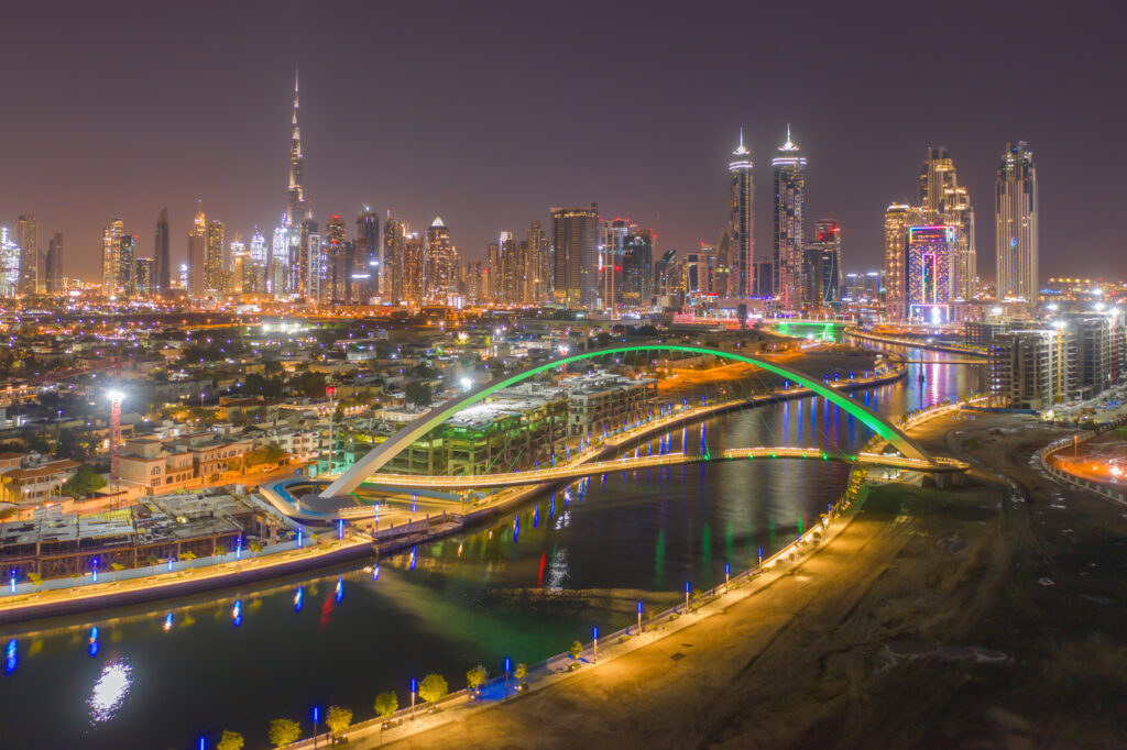 walking-near-dubai-water-canal