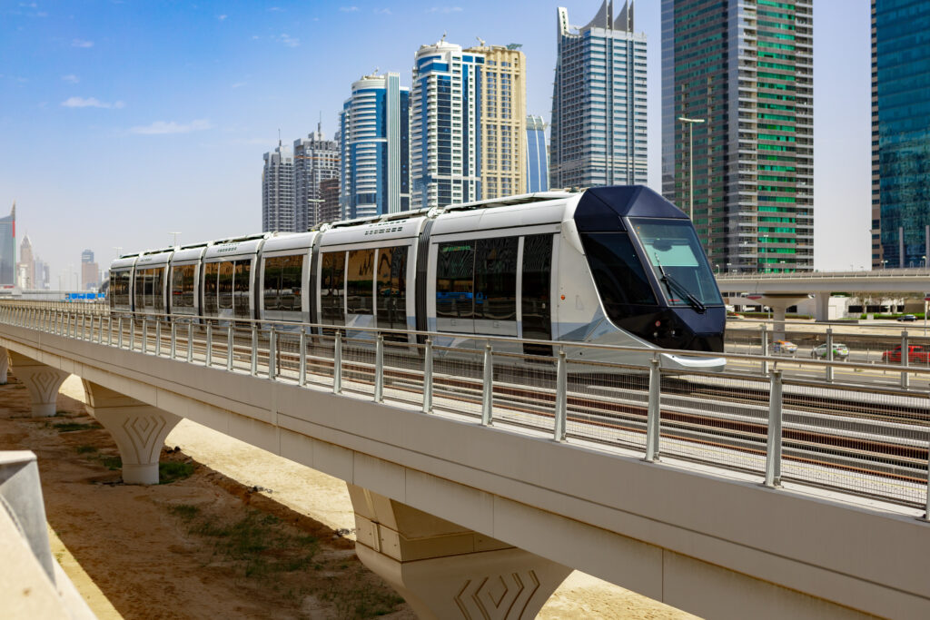 Transportation in Dubai - Railway train